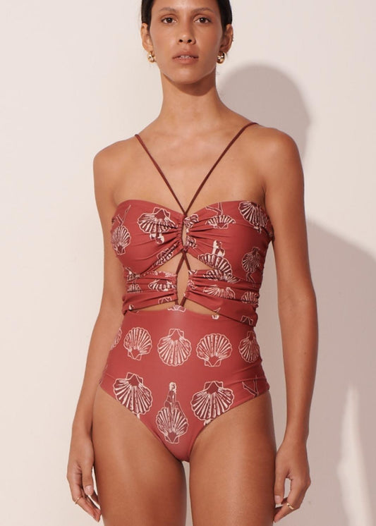 The Coastal Ruched One-Piece